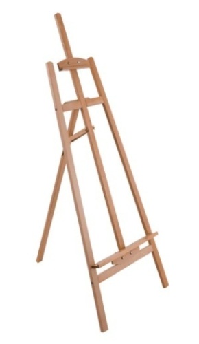 U.S. Art Supply 56" High Medium A-Frame Wood Easel - Lot 425