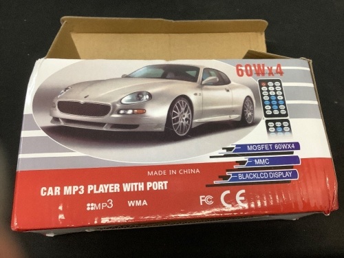 Car MP3 Player with Port - Lot 503