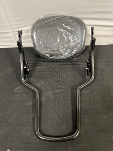 Gloss Black Detachable Sissy Bar Quick Release Backrest for Harley Touring 09-Newer - Lot 510