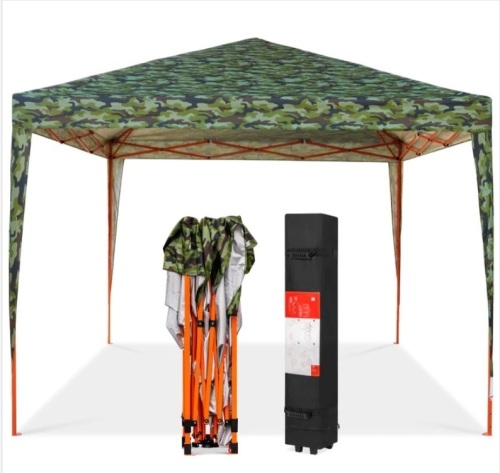 Outdoor Portable Pop Up Canopy Tent w/ Carrying Case, 10x10ft - Lot 103