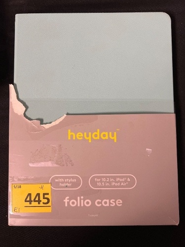 HeyDay Folio Case for iPad 10.2" & 10.5" iPad Air - Lot 445