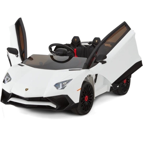 12V Kids Ride On Lamborghini Aventador SV Sports Car Toy w/ Parent Control - Lot 4821