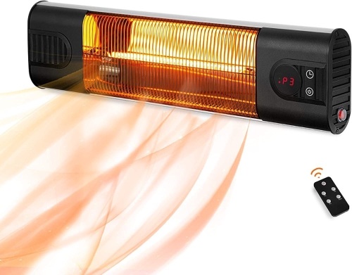 PAMAPIC Wall-Mounted Indoor/Outdoor Electric Heater - Lot 8