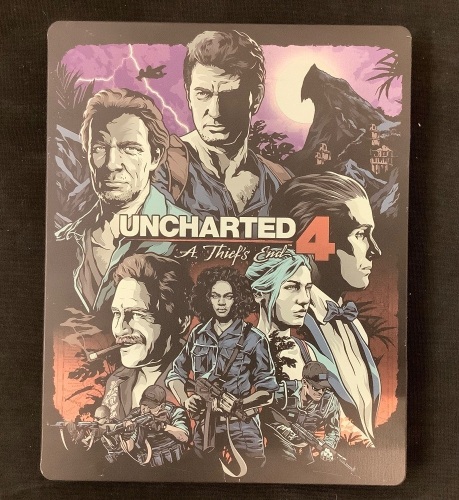 Uncharted 4 A Thief's End Steelbook PS4 - Lot 21