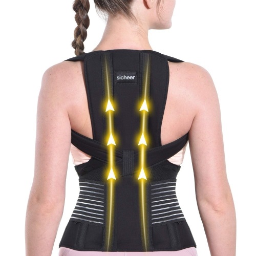 Sicheer Posture Corrector, Small(waist 26-33 inch) - Lot 123