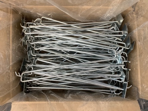 Box of Uncounted 10" Peg Hooks - Lot 152