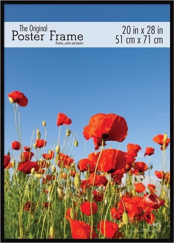MCS Original Poster Frame, 20 x 28 Inch, Black - Lot 230