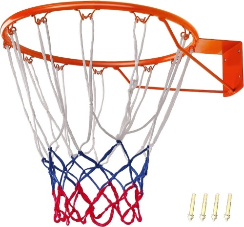 ANOWONA Basketball Rim, Wall/ Door Mounted - Lot 346