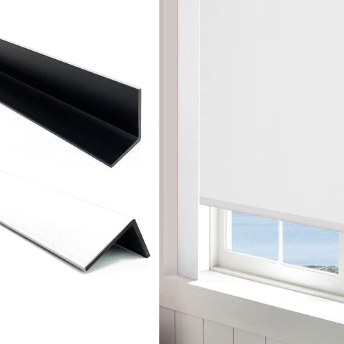 Set of 2 58.5" Keego 100% Blackout PVC Light Blockers for Window Shades and Blinds - Lot 263