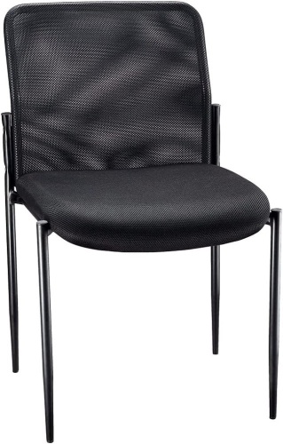 Staples Roaken Armless Mesh Guest Chair - Lot 190