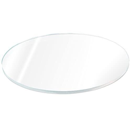 1/4" Wide 10" Diameter Clear Plexiglass Acrylic Circle - Lot 102