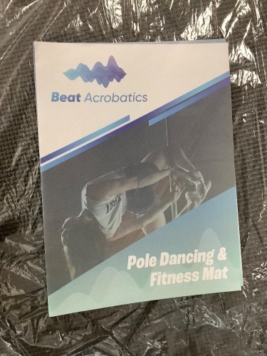180x180cm Round Pole Dancing & Fitness Mat - Lot 231