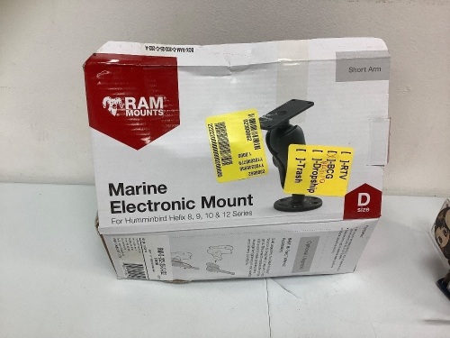 Ram Mounts Marine Electric Mount for Humminbird Helix Series, E-Comm Return, Sold As-is - Lot 273