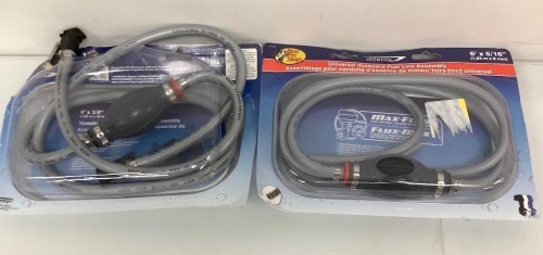 Lot of (2) Universal Outboard Fuel Line Assembly, E-Comm Return, Sold As-is - Lot 290