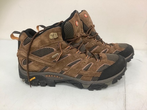 Merrell Moab Mid Waterproof Hiking Boots Men's 13, Appears New, Sold As-is - Lot 317