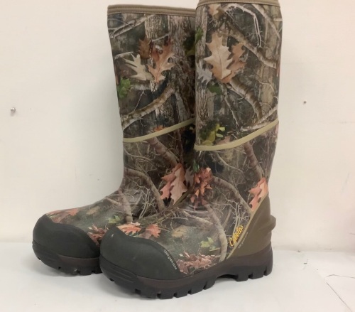 Insulated Rubber Hunting Boots Men's 9M, E-Comm Return, Sold As-is - Lot 321