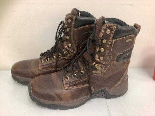 Roughneck Ledger 8" Plain-Toe Boots Men's 10M, E-Comm Return, Sold As-is - Lot 323