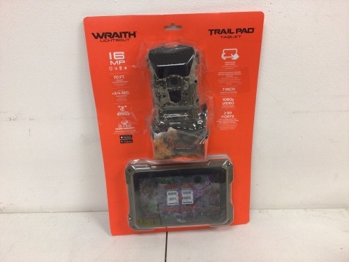Wildgame Innovations Trail Camera and Tablet Combo, E-Comm Return, Untested, Sold as is - Lot 357