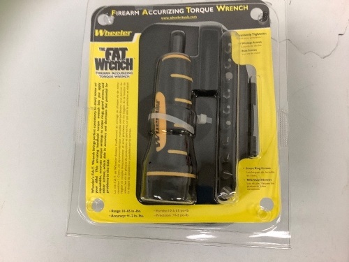 Wheeler FAT Firearm Accurizing Torque Wrench, E-Comm Return, Sold As-is - Lot 414