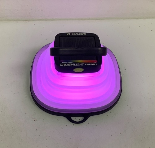 GoalZero Collapsible Solar Lantern, E-Comm Return, Sold As-is - Lot 482
