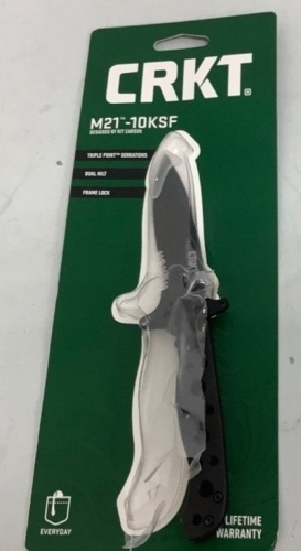 Lot of (2), Smith's Adaha Folding Knife and CRKT Folding Knife, E-Commerce Return, Sold as is - Lot 566
