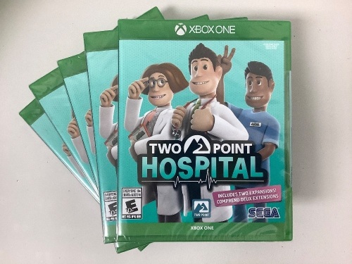 Lot of (5) Xbox One Two Point Hospital Games, New - Lot 588