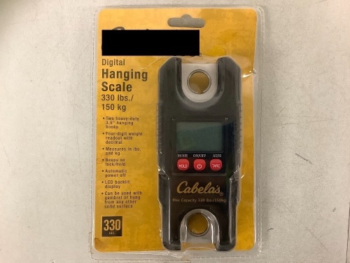 Digital Haning Scale 330 lbs, Appears New, Sold As-is - Lot 594