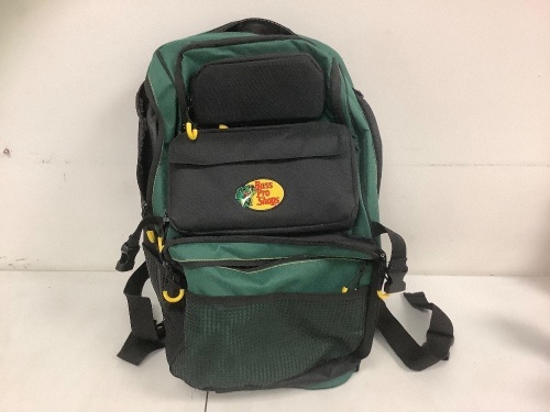 Advanced Anglers Backpack w/ Utility Box and Mini Utility Box, Like New, Sold As-is - Lot 441