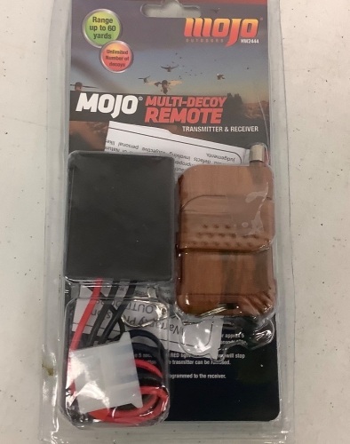 MOJO Outdoors Multi-Decoy Remote Control Kit, Like New, Sold As-is - Lot 445