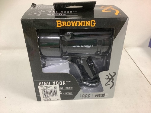 Browning High Noon 1000L LED Spotlight, Appears New, Sold As-is - Lot 466