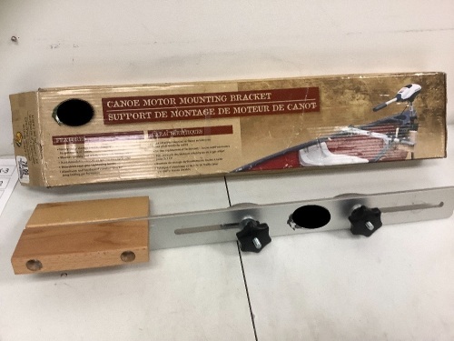 Canoe Motor Mounting Bracket, E-Comm Return, Sold As-is - Lot 530