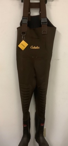 Neoprene Lug Sole Waders Unisex 6, Appears New, Sold As-is - Lot 510