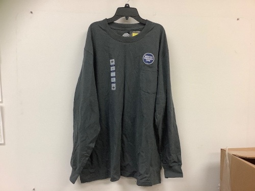 Dickies Heavy Weight Long Sleeve Tee Men's 2XL, E-Comm Return, Sold As-is - Lot 371