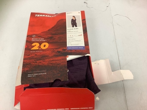 Terramar Cloud Nine Baselayer Women's S, E-Comm Return, Sold As-is - Lot 411