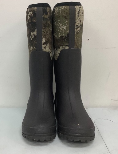 RedHead Camo Utility Waterproof Rubber Boots Men's 9, E-Comm Return, Sold As-is - Lot 41