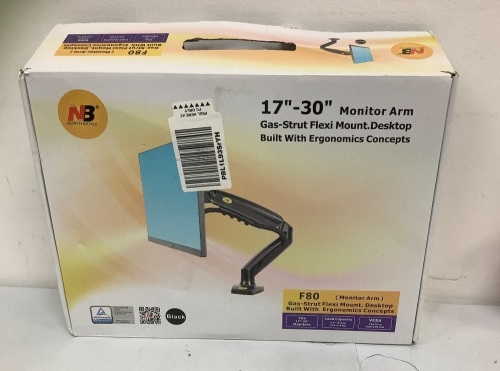 Desk Mount Monitor Arm, E-Comm Return, Sold As-is - Lot 372