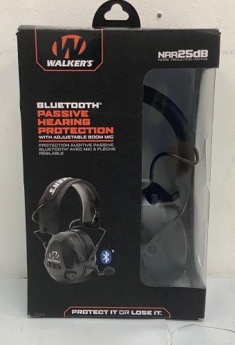 Walkers Bluetooth Passive Hearing Protection , E-Comm Return, Sold As-is - Lot 313