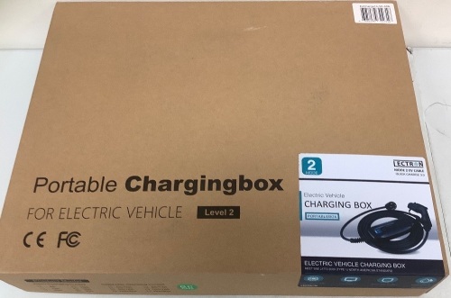 Portable Chargingbox for Electric Vehicle, E-Comm Return, Sold As-is - Lot 24