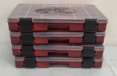 Lot of (4) Fishing Utility Boxes, E-Comm Return, Sold As-is - Lot 380