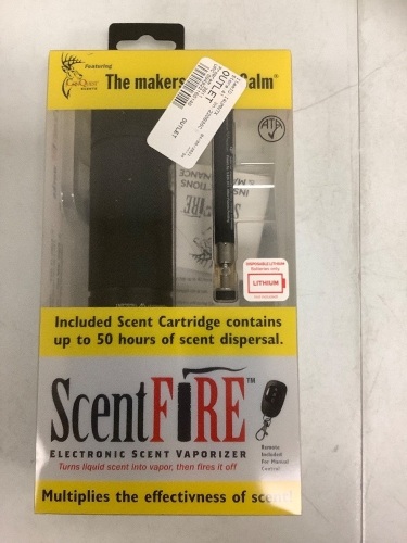 ScentFIRE Electric Scent Vaporizer Kit, E-Comm Return, Sold As-is - Lot 373