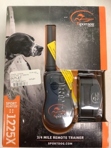 SportDog 1225X 3/4 Mile Remote Dog Trainer, E-Comm Return, Sold As-is - Lot 374
