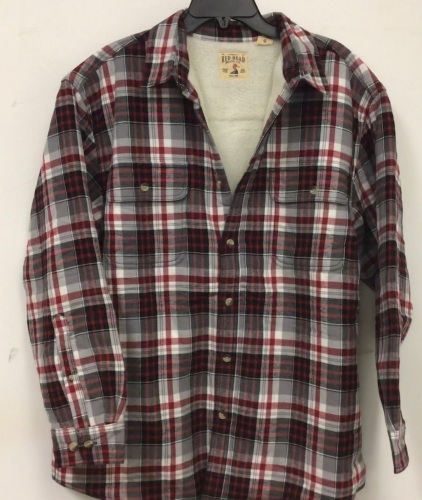 RedHead Sherpa Flannel Jacket Men's L, Appears New, Sold As-is - Lot 407