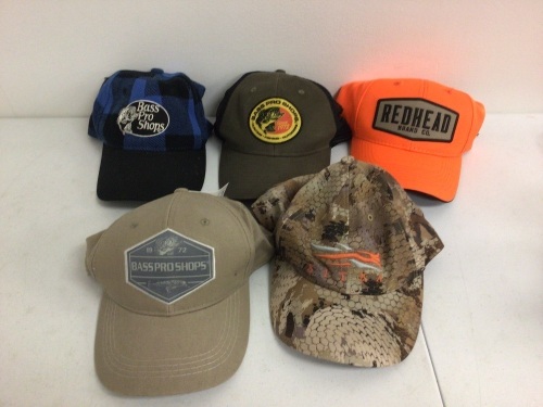 Lot of (5) Outdoor Retailer Hats, E-Commerce Return, Sold as is - Lot 51