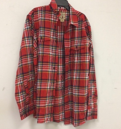 RedHead Bear Creek Plaid Flannel Long-Sleeve Shirt Men's M, E-Comm Return, Sold As-is - Lot 148