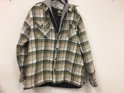 RedHead Hooded Flannel Jacket Men's 2XL, E-Comm Return, Sold As-is - Lot 179