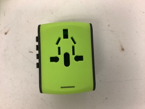 Lot of (5) Universal Travel Adapter All in One Plug, E-Commerce Return, Sold as is - Lot 579