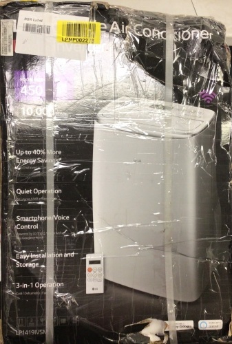 LG Portable Air Conditioner 10,000 BTU, Appears New, Sold As-is - Lot 67