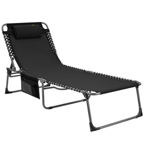 KingCamp Oversized Adjustable 4-Position Folding Chaise - Lot 383