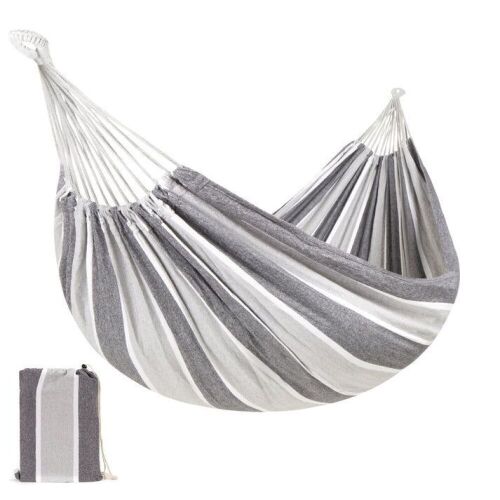 2-Person Brazilian-Style Double Hammock w/ Portable Carrying Bag  - Lot 306