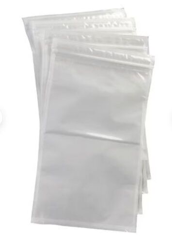 Staples Easy-Zip Adhesive Backed Bags, 6" x 9", Clear Face, 500/Case  - Lot 415